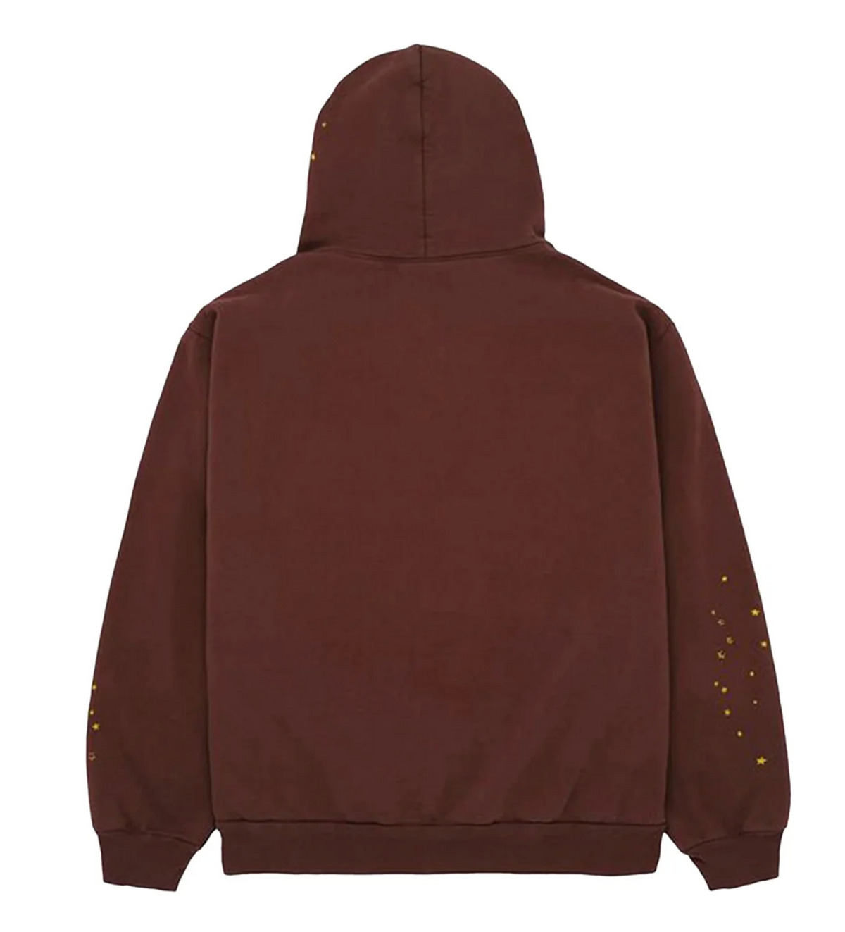 Sp5der Web Logo Hoodie Brown