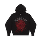 Sp5der Rhinestone OG Web V2 Hoodie Black Red