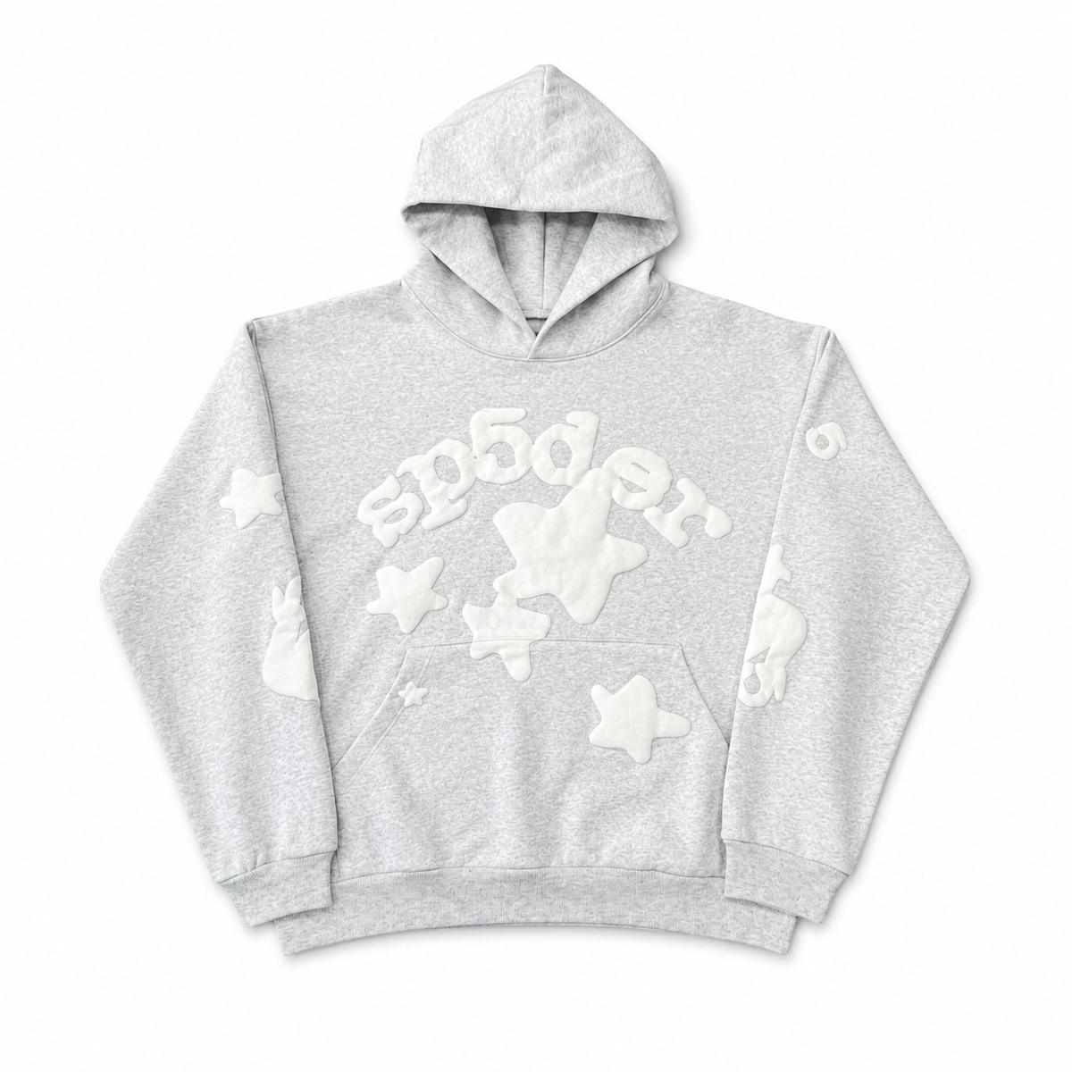 Sp5der Stars Tracksuit Grey