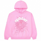 Sp5der OG Web Hoodie Pink