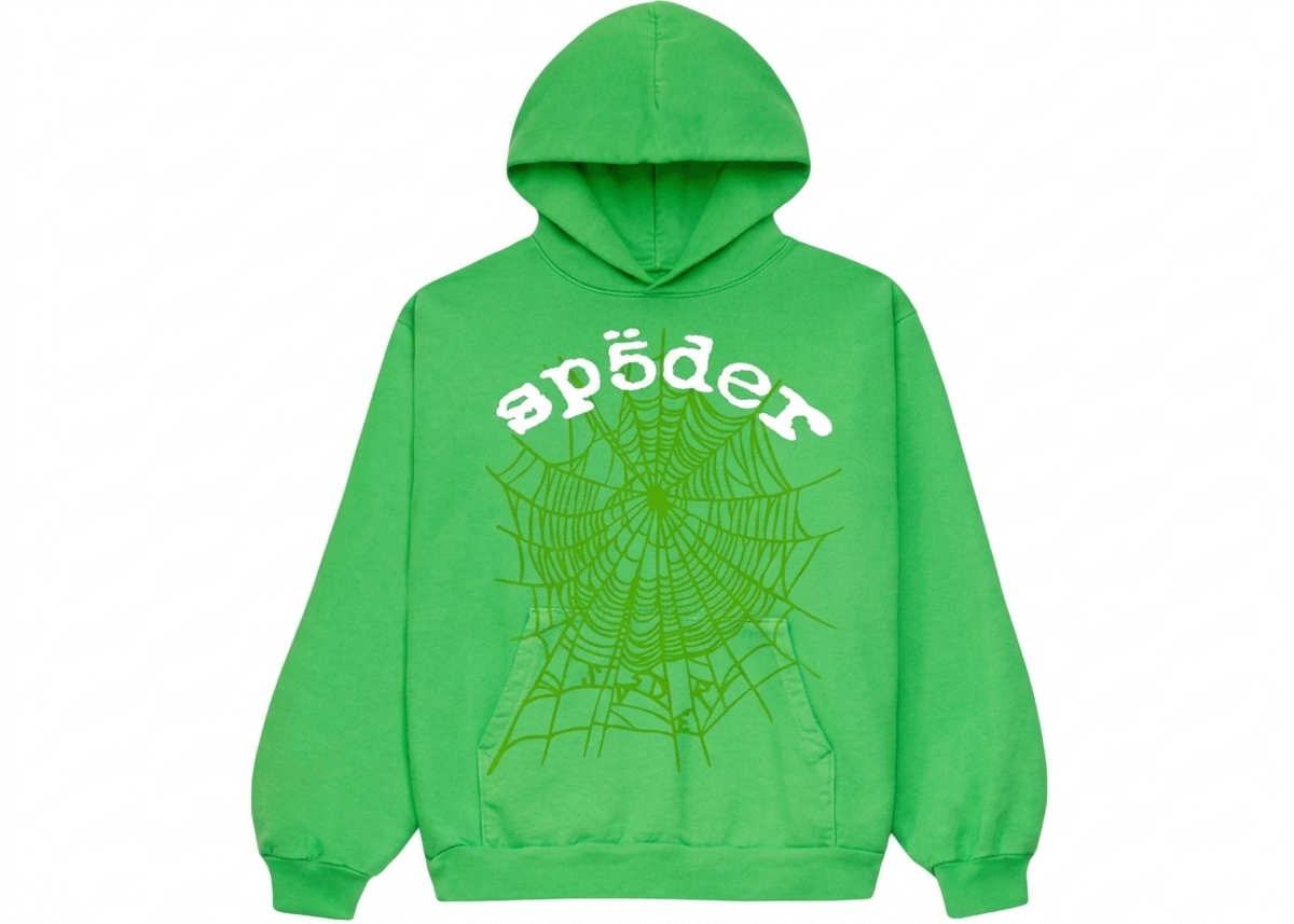 Sp5der Legacy Hoodie Green