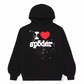 Sp5der I Heart Sp5 Hoodie Black