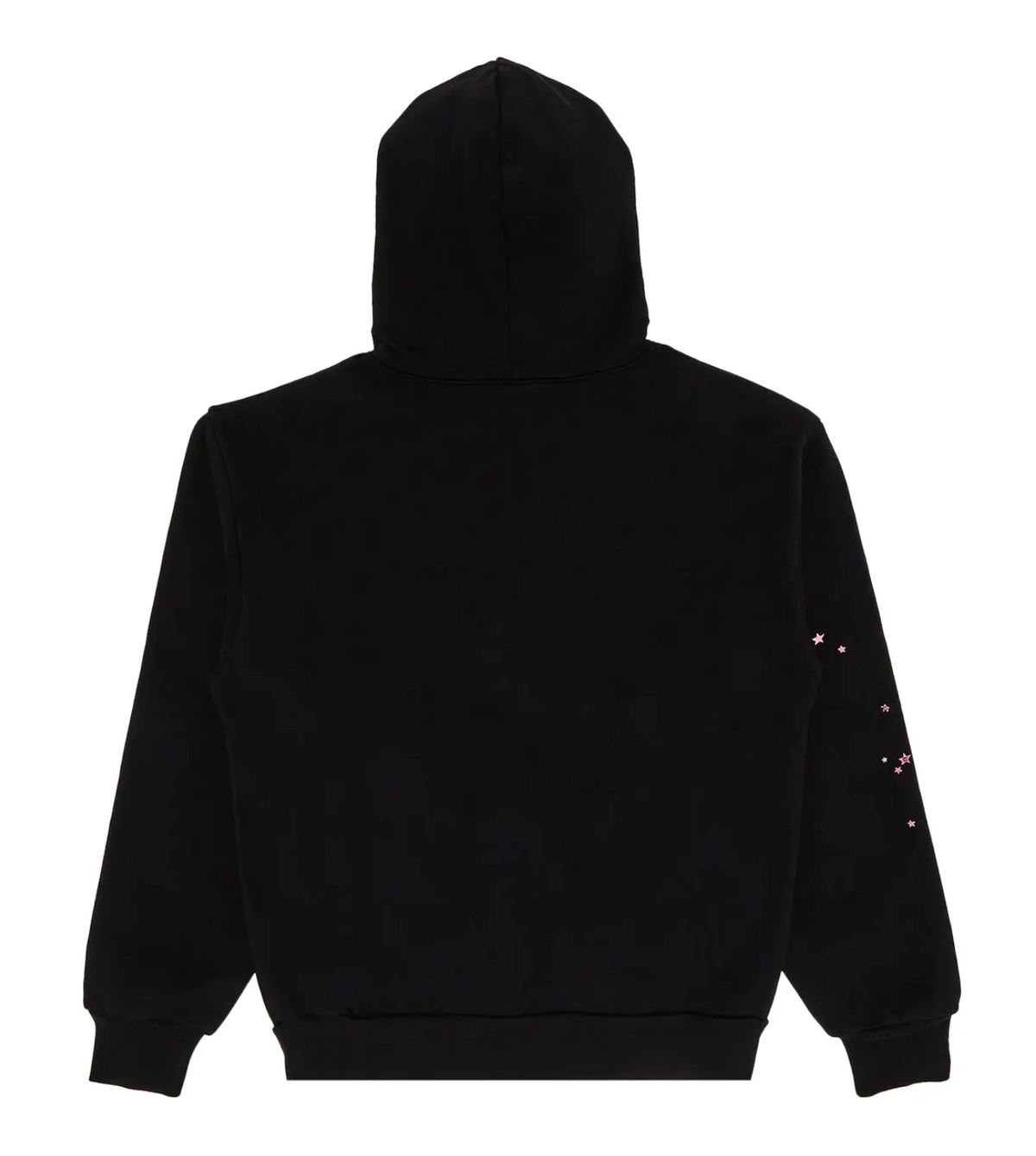 Sp5der Angel Number Hoodie Black