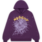 Sp5der Star OG Web v2 Hoodie Purple