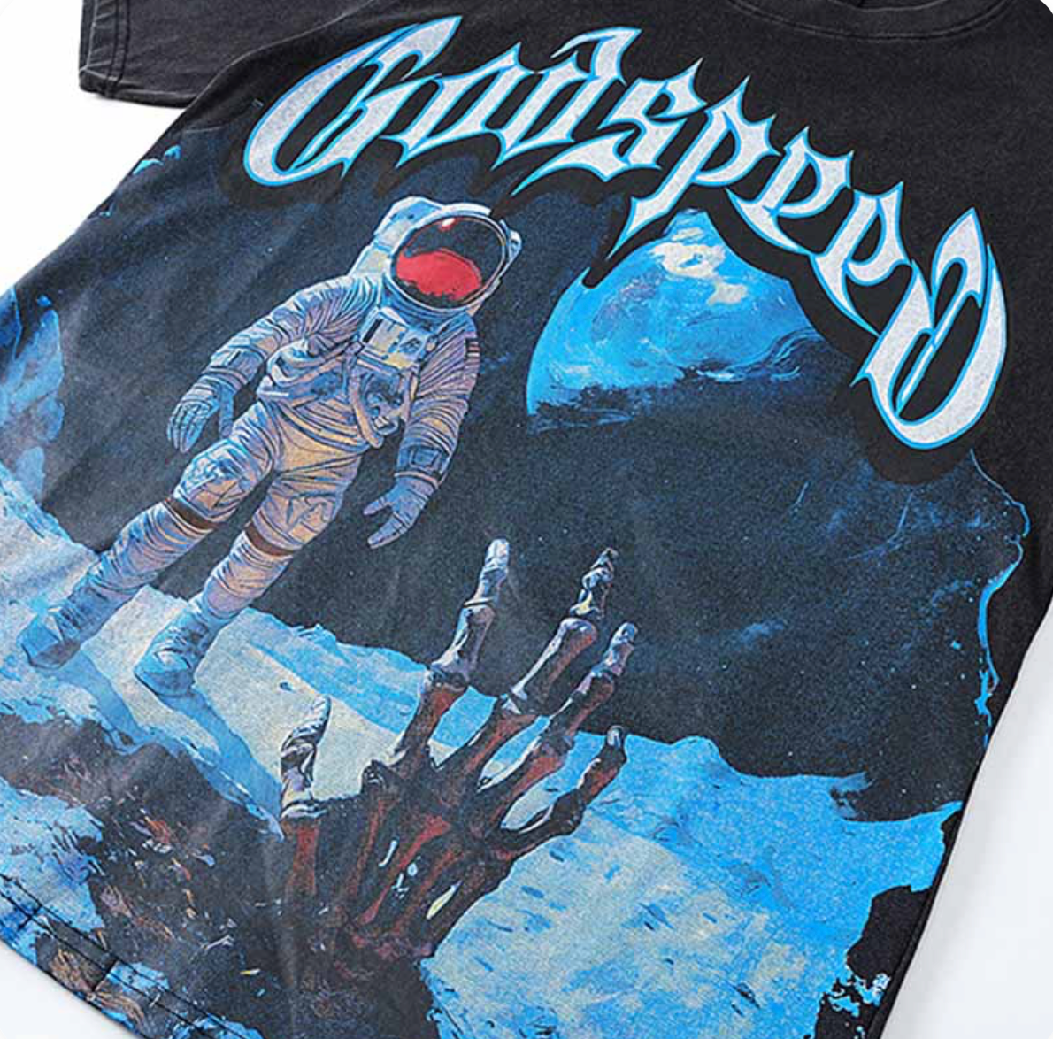 Godspeed T Shirts 260g pure cotton fabric